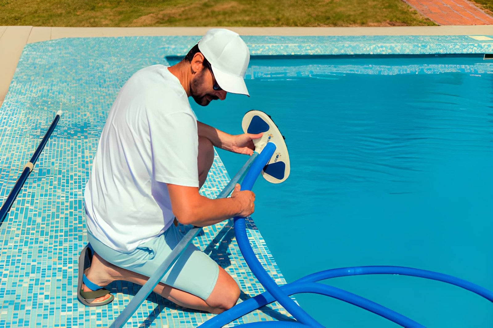 Pool water cleaning